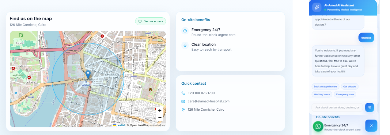 Hospital Contact